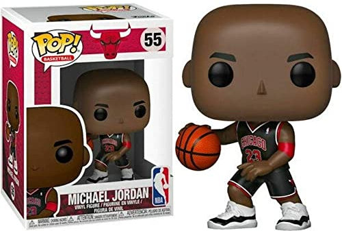 POP! NBA Bulls Michael Jordan Vinyl Figure (Black Jersey) #55 Exclusive