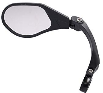 XLC Unisex – Erwachsene Fahrradspiegel-2503250005 Fahrradspiegel, Schwarz, 22mm
