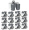 3-H 12 Pièces Porte Balais Mural,Organisateur de Balais,l’épaisseur du Rangement Balai est de 0.7 mm et Non de 0.4 mm,Accroche Balai Mura pour Buanderie Jardin,Garage