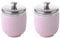 BIA - Lot de 2 pocheuses à œufs en Porcelaine Rose céladon avec Un Motif cannelé en Relief, ustensiles de Cuisine et cuiseur à œufs, dans Une boîte Cadeau.