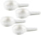 4 Pz Porta Candele Bruciatore Per in Porcellana Cucchiaio Per Scalda Profumo Cucchiaio Per Diffusore Per Bianca Cucchiaio D'olio Tavolo Da Pranzo Ceramica