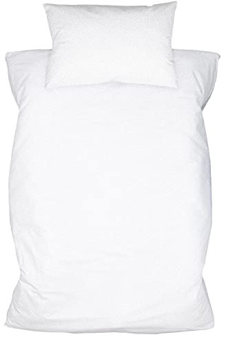 Amilian Kinderbettwäsche 100x135 Baby Bettwäsche Set Größe Babybettwäsche 135x100 mit Kissenbezug 40x60 100% Baumwolle Babybett Kinderbettwäsche 100x135 Jungen Mädchen Bettwaesche