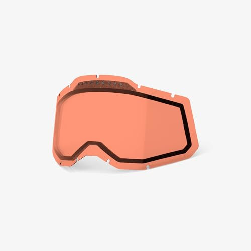 100% MÁSCARAS Sostituzione RC2/AC2/ST2 - Lente rosa ventilata a doppia riga