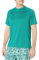 Amazon Essentials Herren Schmal Geschnittenes, Kurzärmeliges, Schnelltrocknendes UPF 50-Bade-T-Shirt, Blaugrün, M