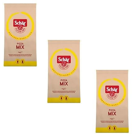Schar Farina Pizza Mix Mix Harina sin gluten Pizza Mezcla para pizza sin gluten 1 kg