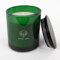 Duftkerze im Glas mit Holzdeckel - 75h Brenndauer - Aromatherapie - 300g Vegane Handgemachte Natürliche Sojawachs Kerze mit edlen Düften von Lavendel, Bergamotte und Vanille (RELAX)