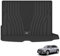 3W Kofferraumwanne für Mercedes Benz GLC X254 2023-2026 (Non Coupe), TPE Allwetter Maßgeschneiderte Kofferraummatte Komplettset GLC X254 W463 Auto Kofferraum Zubehör, Wasserabweisend & Pflegeleicht