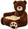 Hintyne Kindersofa Kindercouch 19,7 X 19,7 X 17,7 Zoll Gefüllter Plüsch Kindersessel Niedliches Bären Kleinkindsofa Elastischer Babysessel Für Schlafzimmermöbel Heimdekoration Typ 1