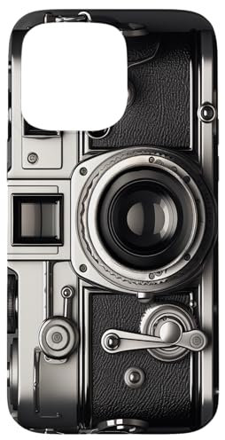 Fotocamera Fotografo Fotografia Vecchia Macchina Fotografica Custodia per iPhone 15 Pro Max