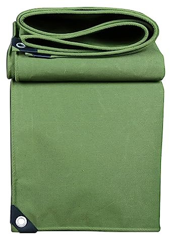 Bâche Verte résistante et imperméable, 1,5 x 2 m, 2 x 2 m, 2 x 3 m, 3 x 4 m, 5 x 6 m, Grande Feuille de bâche en Toile pour Meubles, couvertures polyvalentes (Taille : 3 x 5 m)