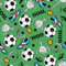 CHDITB Fußball Wandsticker,Fussball Wandtattoo für Kinderzimmer Jungen,Fußball Tapeten Selbstklebend(44x300cm) Fußball Wandbilder für Schlafzimmer Kindergarten Spielzimmer Dekorations