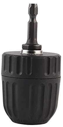 Schnellspannbohrfutter, 3/8-24UNF 0,8–10 Mm, Schnellspannbohrfutter-Clip mit 1/4 Zoll Sechskantschaft, SDS Bohrfutter Adapter, Schraubendreher-Konvertierungswerkzeug