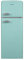 Electriq 208 Litre 80/20 Retro Freestanding Fridge Freezer - Blue