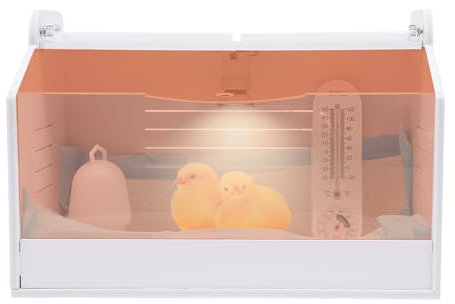 Kükenaufzuchtbox, Inkubator Hühner Brutkasten - 20er Kapazität, Brutkasten Inkubator Heizung mit Transparente Öffnung, Geeignet zum Ausbrüten von Küken, Enten und anderem Geflügel