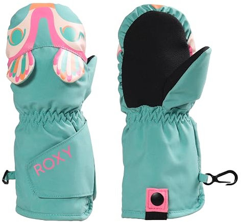 Roxy Snows Up Wasserdichte Snowboard-/Ski-Fäustlinge für Mädchen, WarmFlight Isolierung, DryFlight Wasserdicht, Langlebiges Design, Canton, Medium