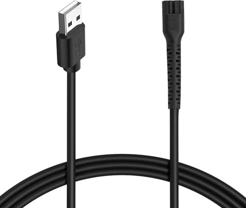 Kaynway Clippers USB Charger Cord for Wahl Magic Clip Senior Sterling-4 Detailer Rapid Clip Clippers, Replacement Charging Cable Power Cord for Wahl 8164 Finale & 8173 Vanish Shaver