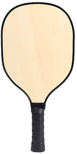 NPXUAMTJ Raqueta ligera de madera para pepinillos y pepinillos con mango de pala para principiantes profesionales