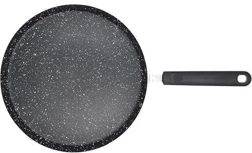Bargain House - Premium Non-Stick Tawa - Durable and Versatile Cooking Pan for Gas Stove - Easy-to-Clean - Effortless Cooking Essential for Chapatis, Rotis, Dosa (24 CM)