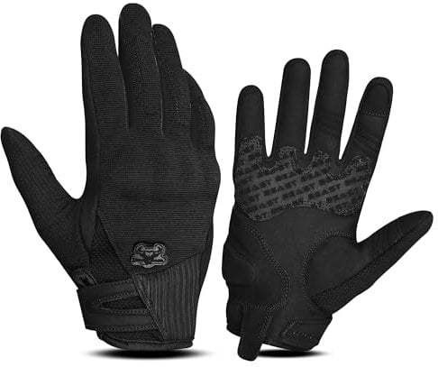 BEAST RAGE Guantes de moto de verano - Guantes de equitación con pantalla táctil transpirables para hombres y mujeres, guantes de carreras off-road ligeros con protectores de dedos, agarre
