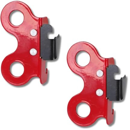 Parence.- Juego de 2 abrelatas manuales de metal – compacto y resistente | Abrelatas de camping, cocina, supervivencia, ligero y fácil de usar | 2 piezas