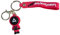 Generico Portachiavi squid gamer serie tv con laccio anello e moschettone gadget accessorio zaino idea regalo uomo donna bambino TRIANGOLO