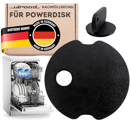 Ulroad Ersatzteil passend für Miele Powerdisk - Nachfüll Deckel - macht Einheit AutoDos wiederbefüllbar nachfüllen Spülmittel