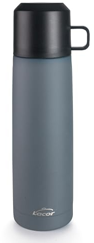 Lacor 62669.0-62669 - Eira Bala Thermoskanne, 500 ml, Edelstahl 18/10 | Aus lebensmittelechtem Edelstahl gefertigt; hohe Korrosionsbeständigkeit und Haltbarkeit im täglichen Gebrauch
