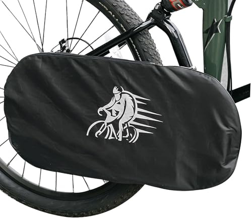 Industrial Bicycle Chain Guard Cover - Road Bike Chain Guard | Outdoor Waterproof Bike Cover with Reflective Logo, Cycling Accessories for Road and Mountain Bikes, Gear Protector