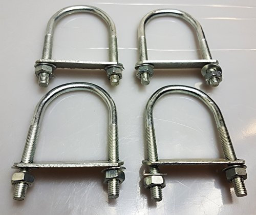 Oval Round U-Bolts Multi-Purpose Boat Trailer 60x120x10mm M10 Nut Plate RB3 (1)