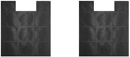 Aktivkohlefilter für Amica KF 17141 - Ersatz-Kohlefilter für Dunstabzugshauben mit Umluftbetrieb - 2 Stück