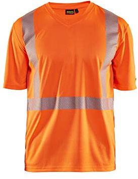Blaklader 3386101353005XL UV T-Shirt, High Vis Orange, Größe 5XL
