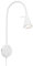 Briloner Leuchten 2082-016 Chevet, Lampe Flexible LED, Interrupteur Marche/arrêt, 4 Watt, 400 lumens, 3.000 Kelvin, Métal, Blanc, 4 W