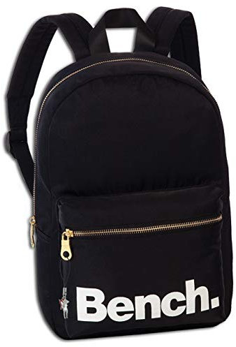 Bench Kleiner Rucksack schwarz Cityrucksack Nylon 25x35x12 Frauen ORI304S Nylon Rucksack