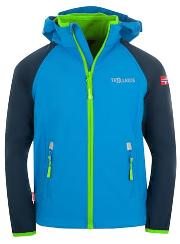 Trollkids Kids Rondane Zip Off Jacket XT 110, Navy/Blue