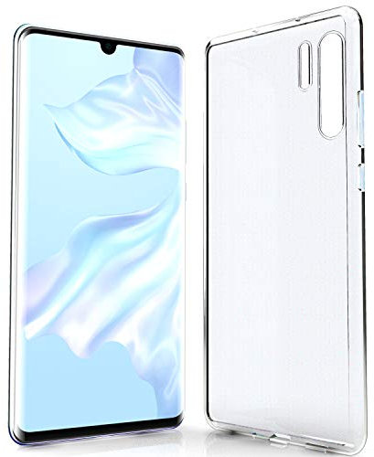 Newtop Cover Compatibile per Huawei P30/P30 Lite/P30 PRO, Custodia TPU Clear Silicone Trasparente Slim Sottile Flessibile Case Posteriore (per Huawei P30 PRO)