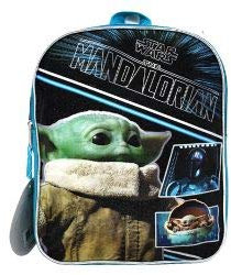 Fast Forward Star Wars The Child Baby Yoda Mini-Rucksack, einfarbig, 27,9 cm, Schwarz, Größe S, Schwarz, S