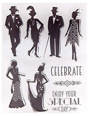 Arrietty Celebrate Special Day Frauen Männer Hochzeit Jahrestag Muttertag Vatertag Transparente Stempel für Kartenherstellung Dekoration und DIY Scrapbooking Werkzeuge Gummistempel