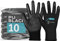 ACE PUre Black Arbeitshandschuhe, fein & robust, EN 388/21420, Schwarz, 11/2XL, 10 Paar