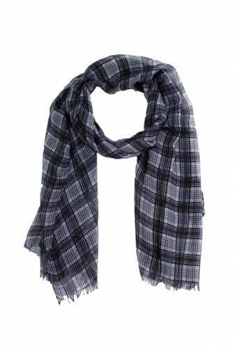 TORRENTE COUTURE Foulard imprimé Noa - TU Carreaux Noir/Blanc