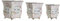 DKD Home Decor Pot de Fleurs Rose