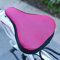 SPYMINNPOO Coprisella per Bici, Coprisedile Imbottito Traspirante Comodo Coprisedile per Accessori per Bici (Red Rose)