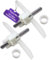 Vioks.pro Juego de 2 piezas MUM5 para picadora de carne Bosch 00630760 – Bosch MUM5 Accesorios para robot de cocina Bosch MUM5 Picadora de carne