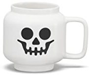 Room Copenhagen LEGO Ceramic Mug, White Skeleton, Small