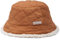 Columbia Unisex Winter Pass 2 Reversible Bucket Hat Schlapphut, Kamelbraun/Kreide, S-M