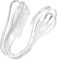 HOMSFOU Rallonge Transparente Intérieure Fine Fil De Lampe Rallonge De Lampe Cordon De Lampe De Remplacement Cordon De Suspension Cordon De Lampe Transparent Prise Plate Cuivre Mince