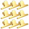 ZOFUN 9 Pack Gold Metal Bulldog Paper Clips, 14.5CM Edelstahl Large Binder Large Binder Clips Clamp File Holder, Büroklammern Groß für Drawing Board, Malerei, Bilder, Fotos und Home Kitchen Office