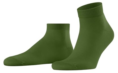 Burlington Herren Sneakersocken Palace Street M Sn Baumwolle kurz einfarbig 1 Paar, Grün Fir Green 7656, 40-46
