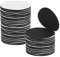 20 unidades de velcro de 5 cm redondos, puntos adhesivos de velcro, cinta de velcro autoadhesiva, cierre de velcro de doble cara para pegar, cinta de velcro negra