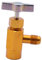 Mobestech Robinet De Bouteille De Gaz R134A Filetage Ouvre-Bouteille Distributeur De Réfrigérant Climatiseur Outil De Robinet De Bouteille Conditionneur Doré