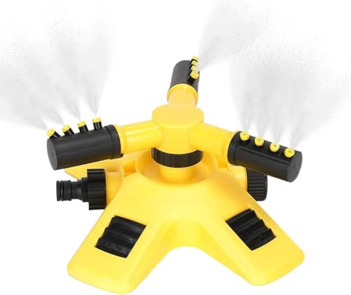 360° drehbarer, verstellbarer Wassersprinkler, 2024 Neuer Wassersprinkler for Rasen, rotierendes Rasensprinkler-Automatikbewässerungssystem, große Flächenabdeckung, geeignet for Hof, Rasen und Garten